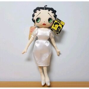 2003 Betty Boop Angel Wings Plush with white Dress‎